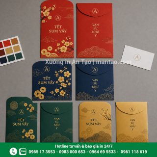 In bao lì xì giá rẻ theo yêu cầu tại TP.HCM