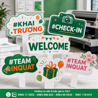 In hashtag cầm tay giá rẻ, lấy ngay tại TPHCM