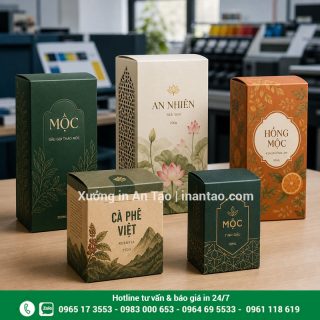 In hộp giấy giá rẻ theo yêu cầu tại TP.HCM