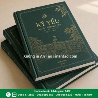 In kỷ yếu theo yêu cầu tại TPHCM: mẫu đẹp và bảng giá tham khảo